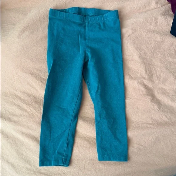 LOT of 6 Cat & Jack Toddler Girl Leggings 2T Bundle Basics - Picture 6 of 10